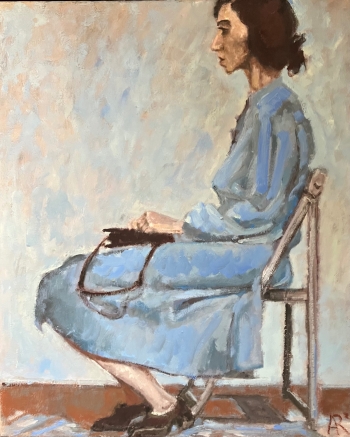 Portret van vrouw 1950