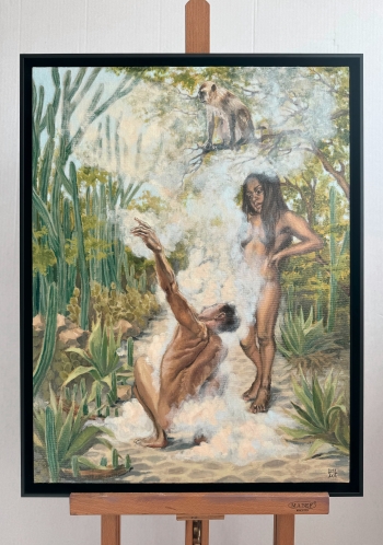 CREATION OF ADAM witnessed by mitochondrial Eve and the ape