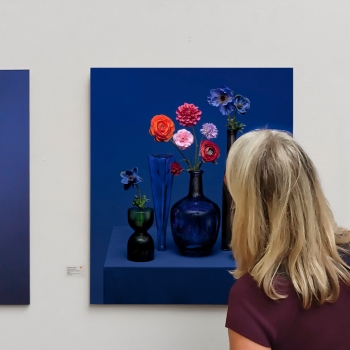 Blumen in Gläsern