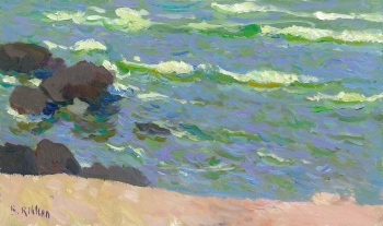 Zee les Rotes grijs-violet
