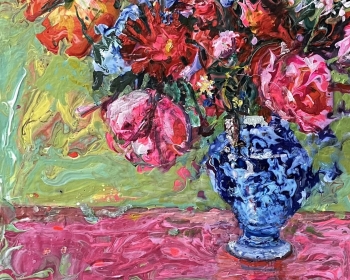 Roze-groen feest