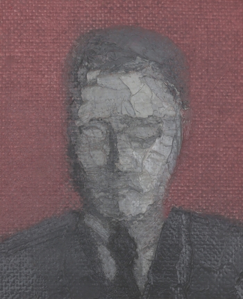 Small portrait with pink