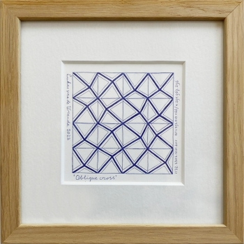 Oblique Cross - small