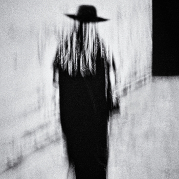 Woman in black