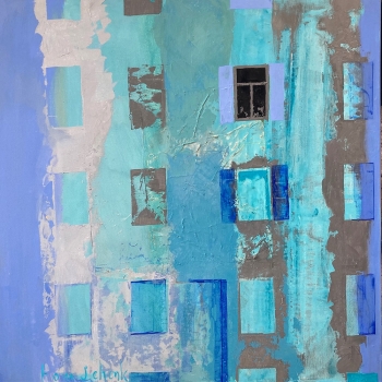 Blue facade 3