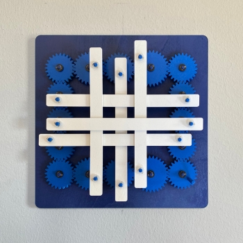 Moving stripes 1.2 – six years (hand cracked)