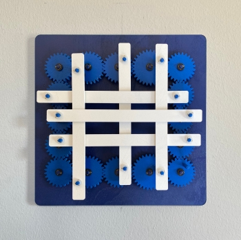 Moving stripes 1.2 – six years (hand cracked)