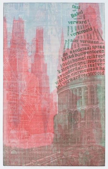 De stad waar de mensen steeds meer moeite hadden om elkaar te verstaan
