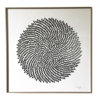 Handgesneden fotocollage 1-2022