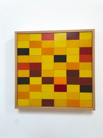 Bijenwaskrijt, houten rand