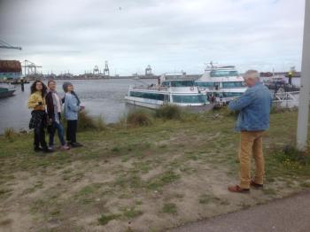 De Drie Gratiën  op de  Maasvlakte