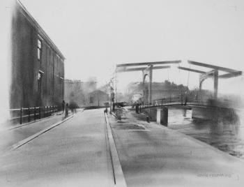 Brug over de Nieuwe Herengracht Amsterdam