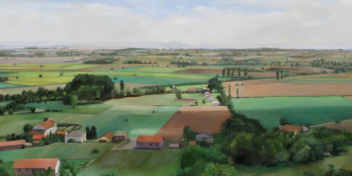 Araun Gordijn - Landschappen met en zonder auto's