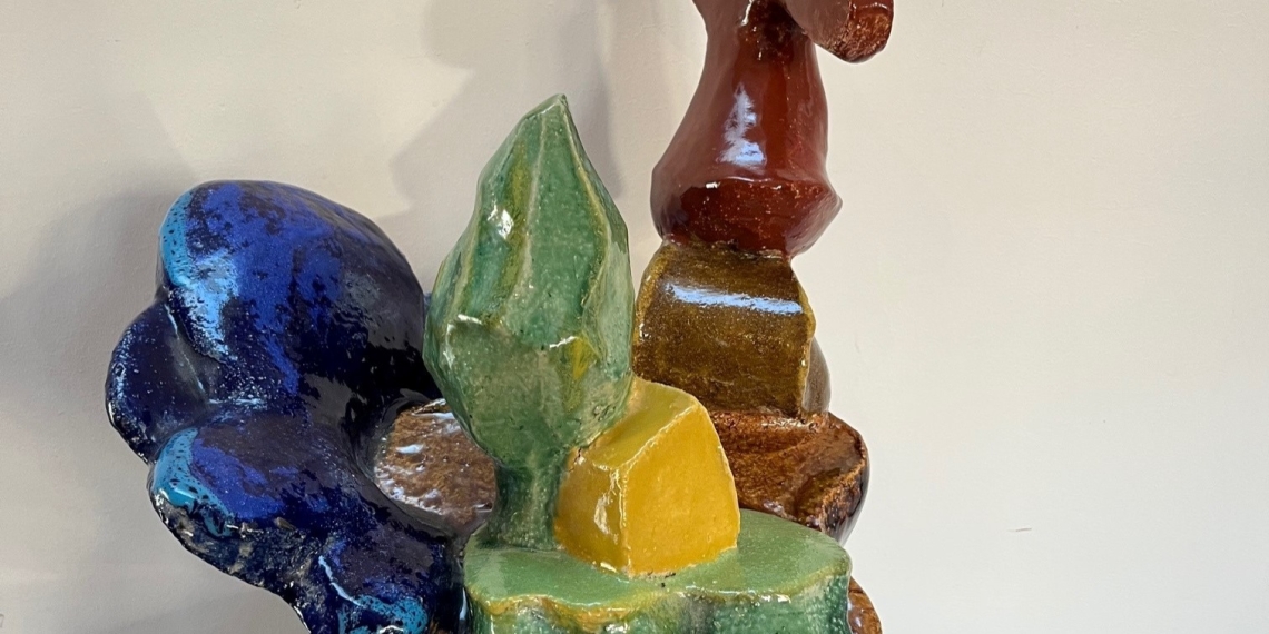 Beelden in de binnentuin