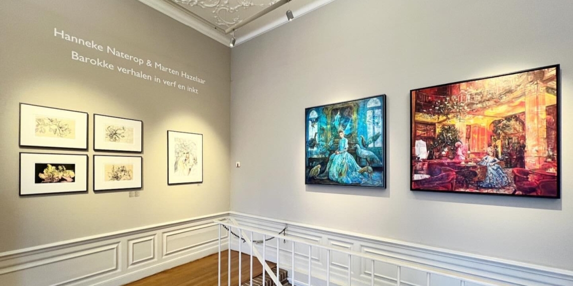 Marten Hazelaar & Hanneke Naterop - Barokke verhalen in verf en inkt