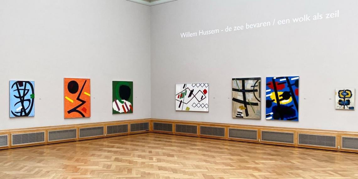 Willem Hussem - De zee bevaren / een wolk als zeil